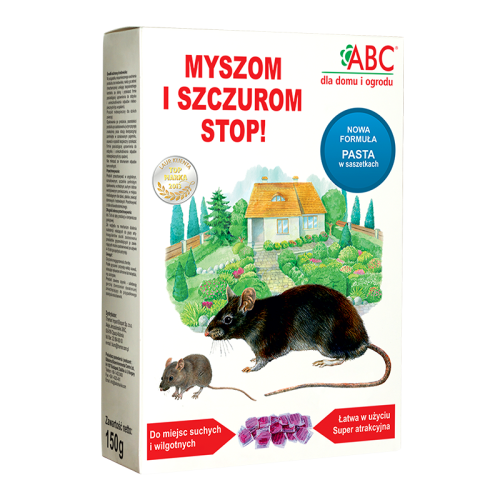 ABC myszom i szczurom Stop! Pasta 150 g - skuteczna trutka