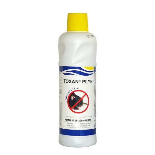 Toxan płyn preparat gryzoniobójczy 1 L