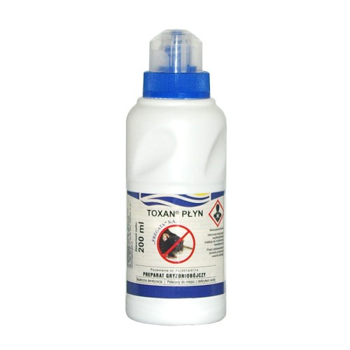 Toxan płyn preparat gryzoniobójczy 200 ml