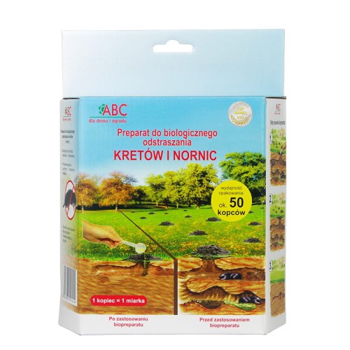 ABC preparat do biologicznego odstraszania kretów i nornic 500 g