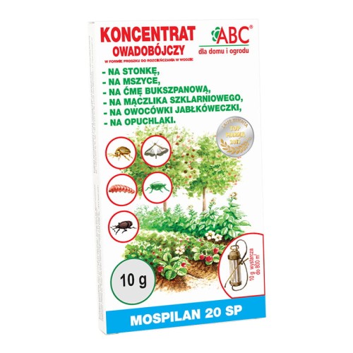 Mospilan 20 SP - ABC koncentrat na mszycę, ćmę bukszpanową - 10 g