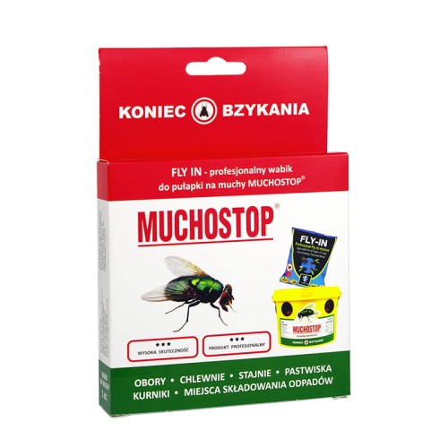 Atraktant Fly In do pułapki na muchy Muchostop