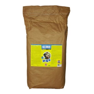 RATIMOR Brodifakum pasta 25 kg trutka na szczury i myszy