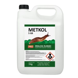 METKOL 5GB preparat do zwalczania ślimaków 3 kg