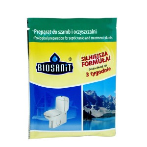 Biosanit preparat do szamb, niweluje zapach 30 g