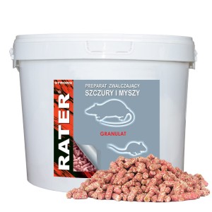 5kg Trutka na szczury i myszy - Rater Strong granulat