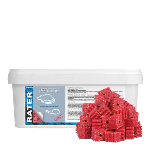 Trutka na szczury i myszy Rater Strong bloki woskowane 1kg