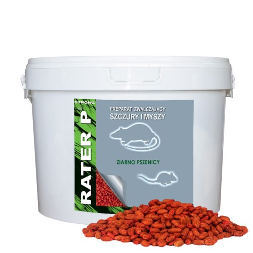 Trutka na szczury i myszy - Rater P Strong ziarno 3kg
