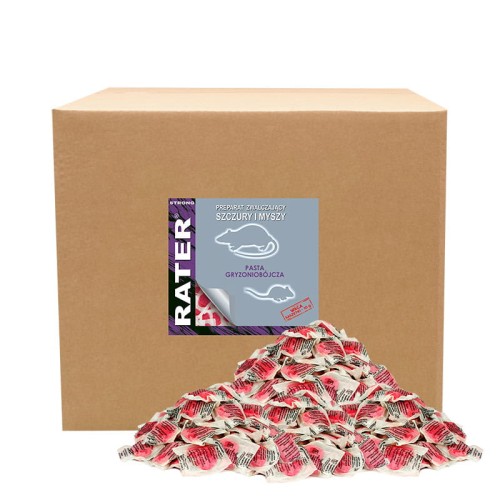 Trutka na szczury i myszy Rater Strong pasta 25 kg